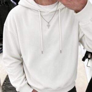 Hoodie homme zippé minimaliste